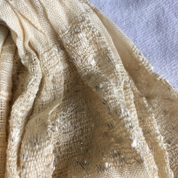 Cream Loop Scarf - Picture 3 of 3